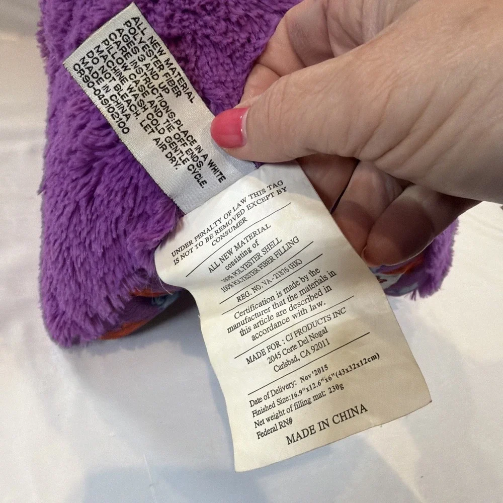Pillow‎ Pets Purple Puppy Dog Plush 16